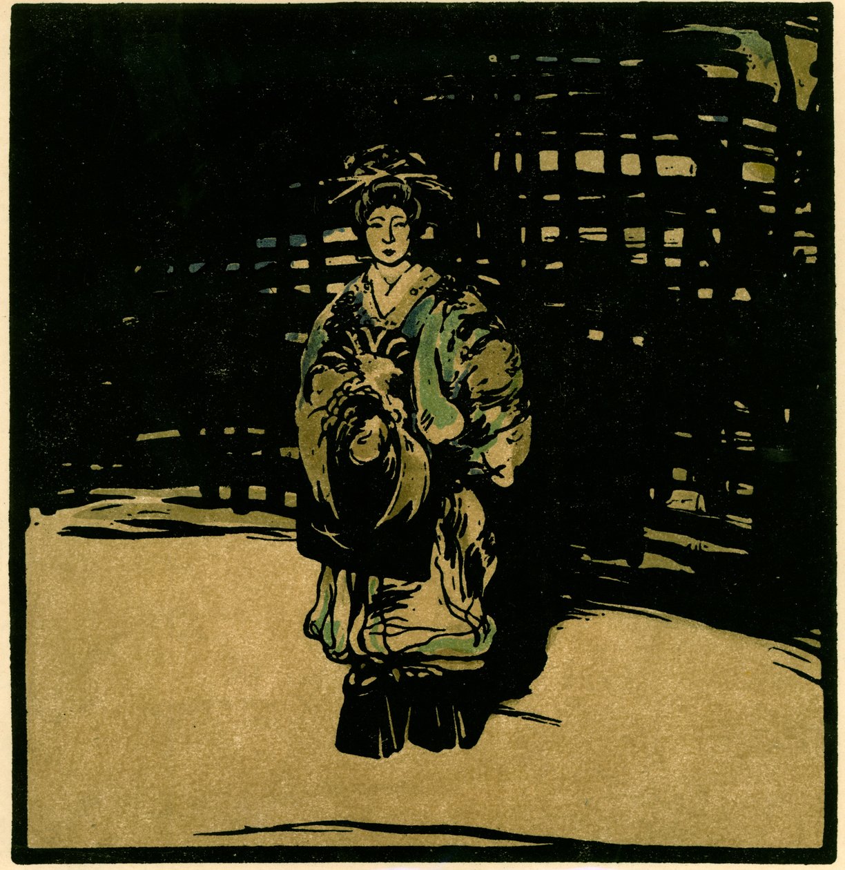 Sada Yacco, ca. 1902 (chromolitho) af William Nicholson