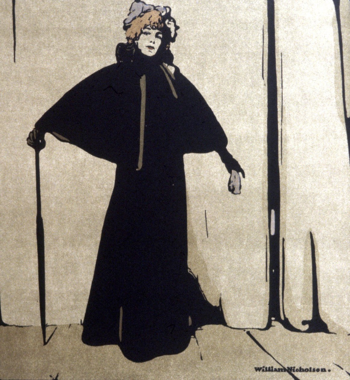 Sarah Bernhardt (1844-1923) af William Nicholson