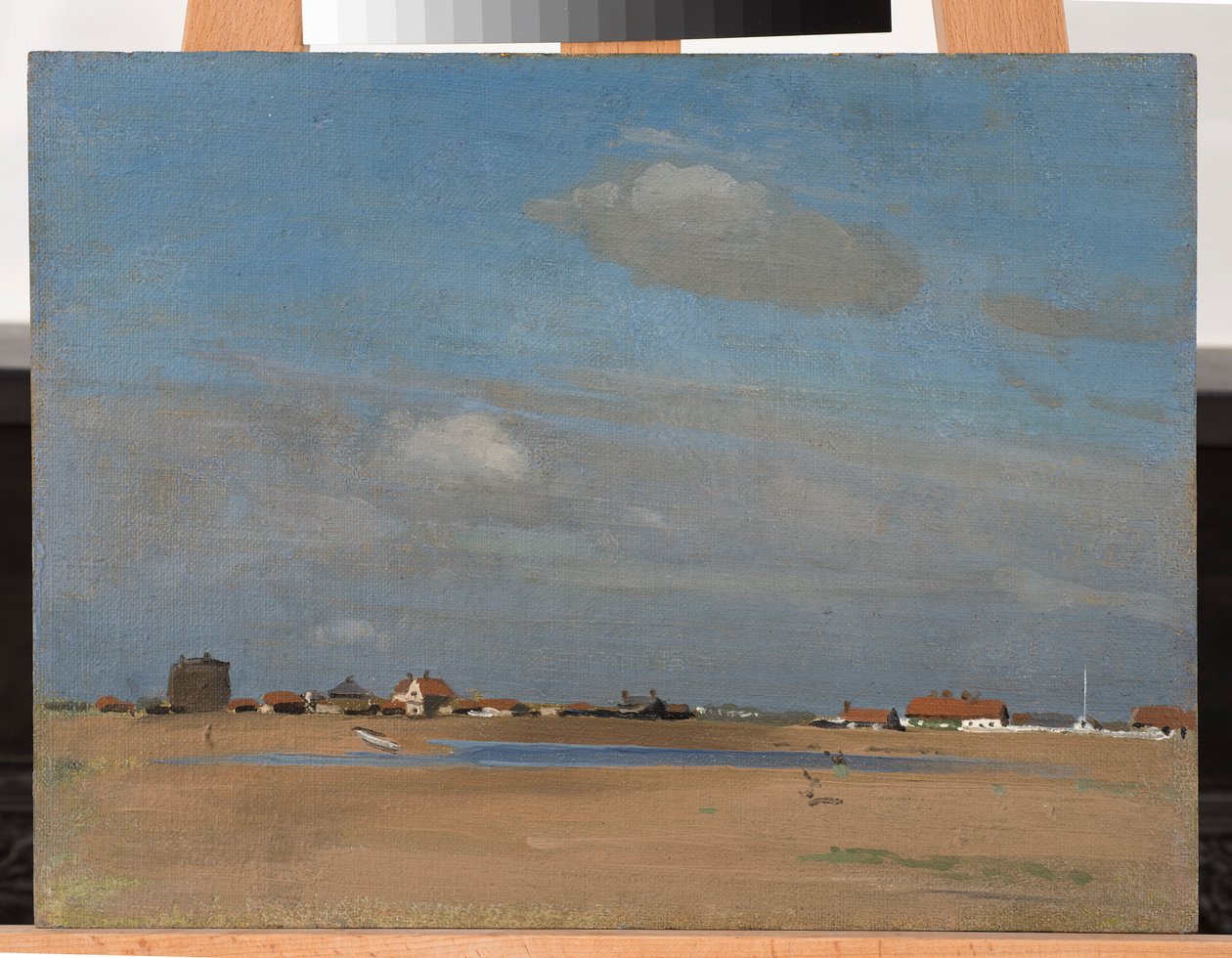 Shingle Street, ca. 1907 (olie på lærred lagt om bord) af William Nicholson