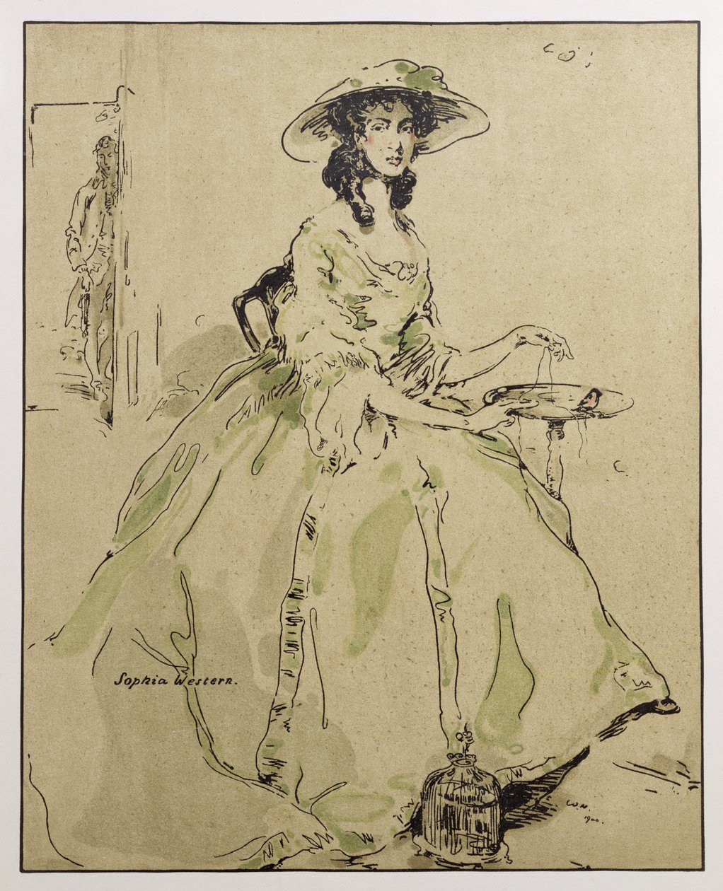 Sophia Western, illustration fra 