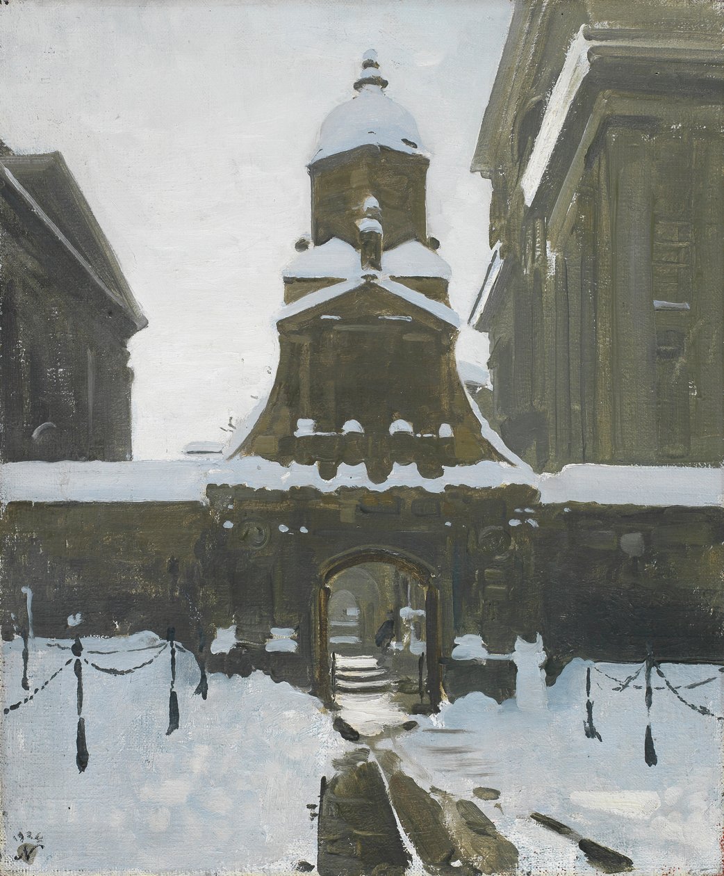 Æresporten under sne af William Nicholson