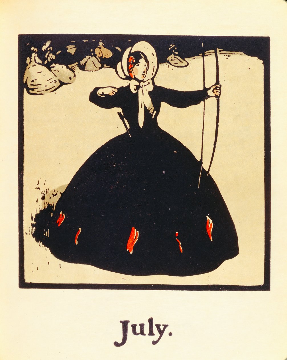 Juli måned, fra 