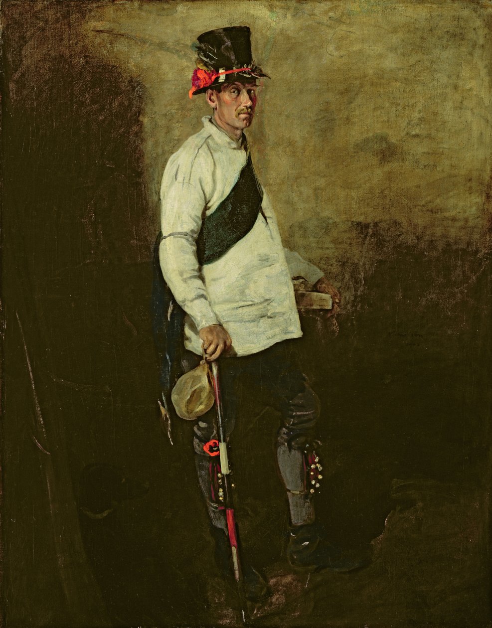 The Morris Dancer (olie på lærred) af William Nicholson