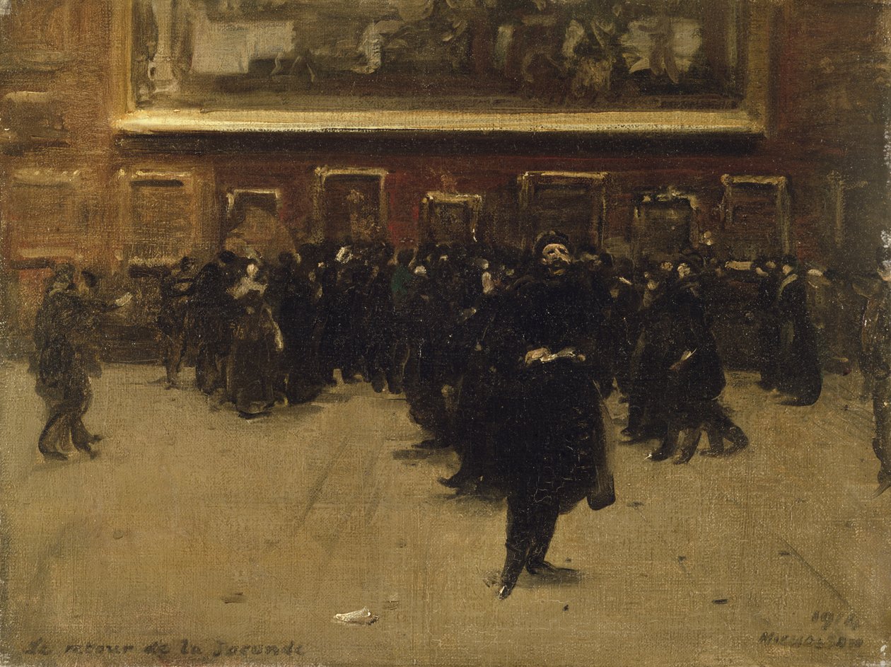 Mona Lisas tilbagevenden af William Nicholson