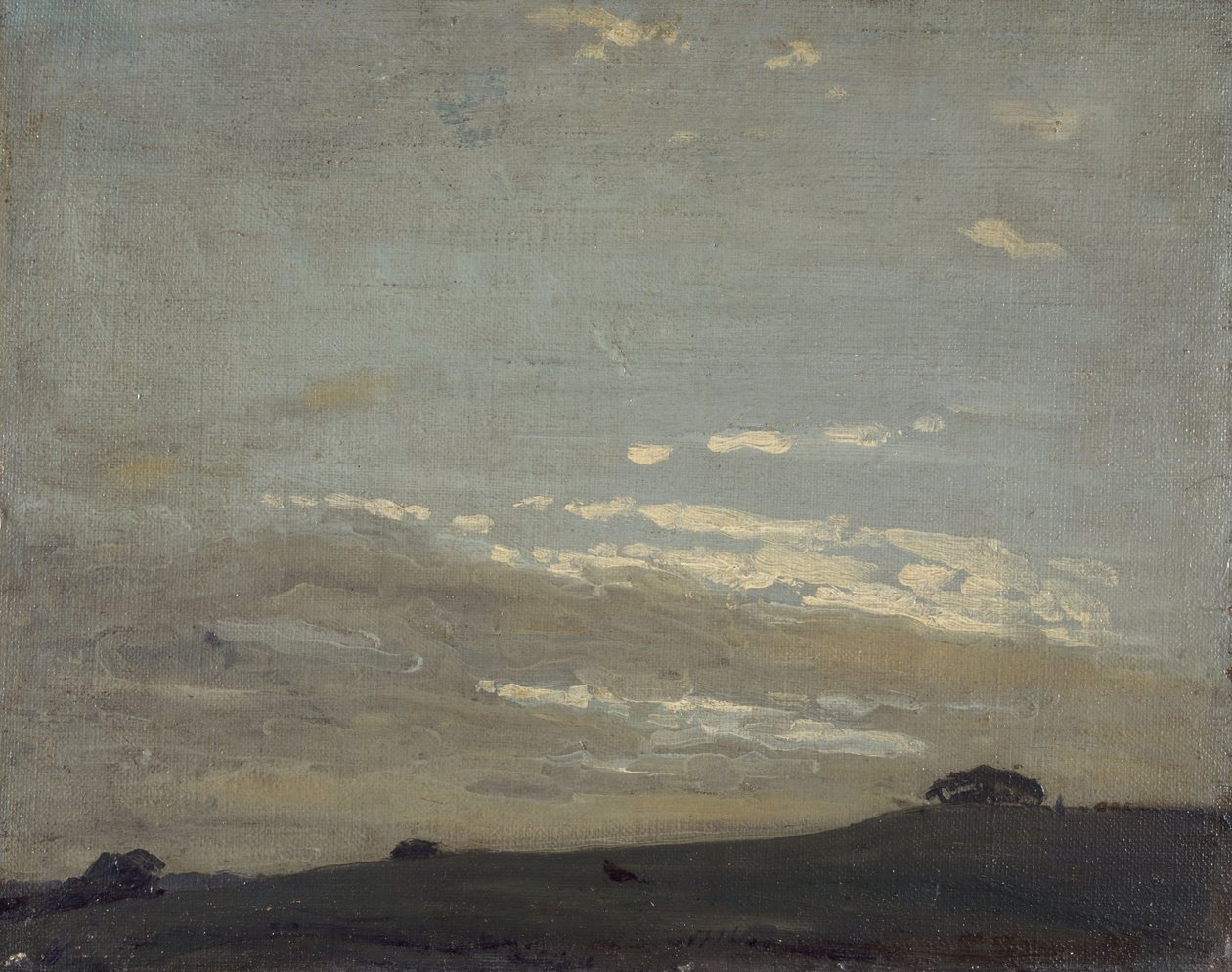 Sølvsolnedgangen, 1909-1910. af William Nicholson