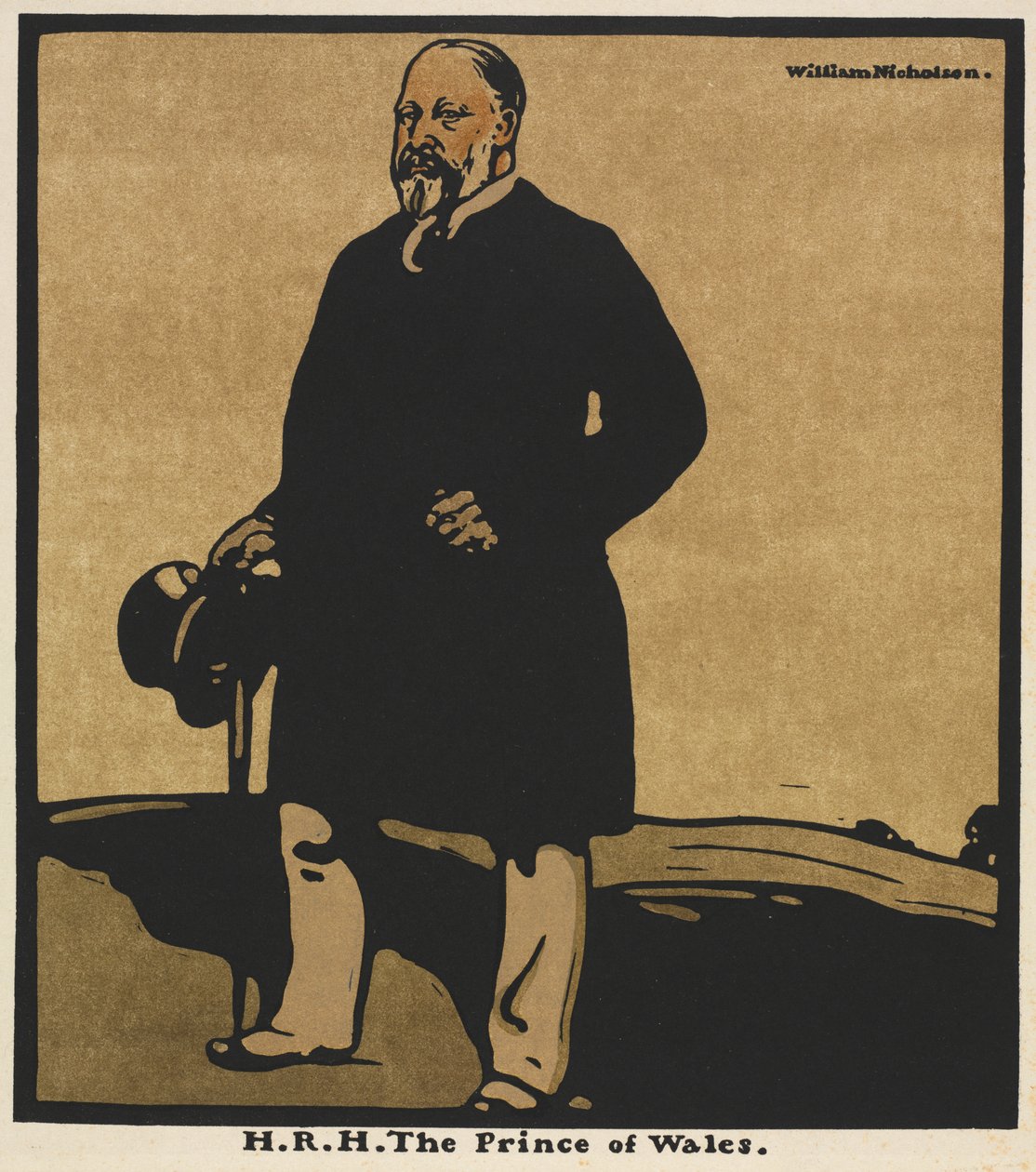 Tolv portrætter: H.R.H. Prinsen af Wales af William Nicholson