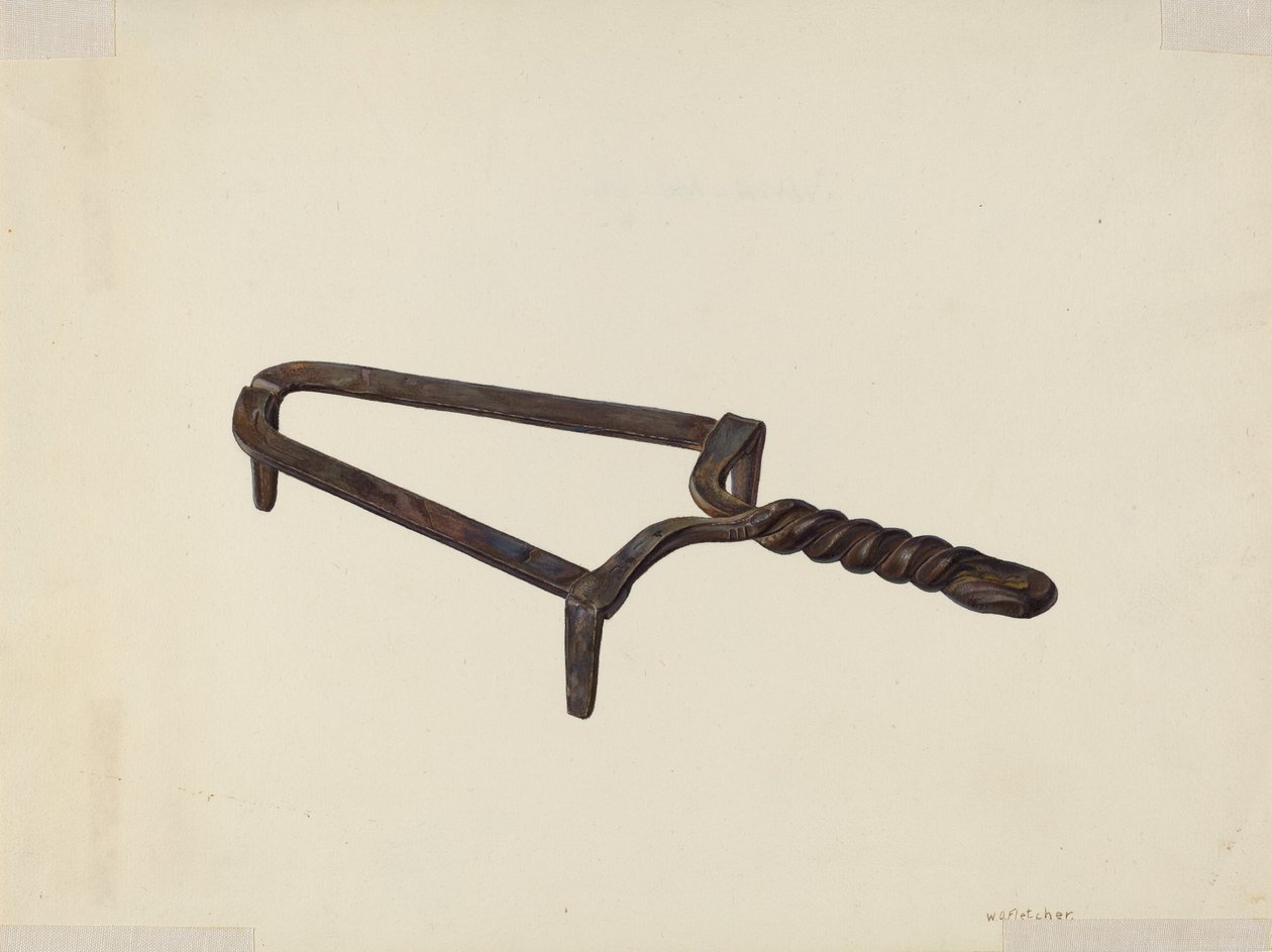 Trivet, c. 1939. af William O. Fletcher