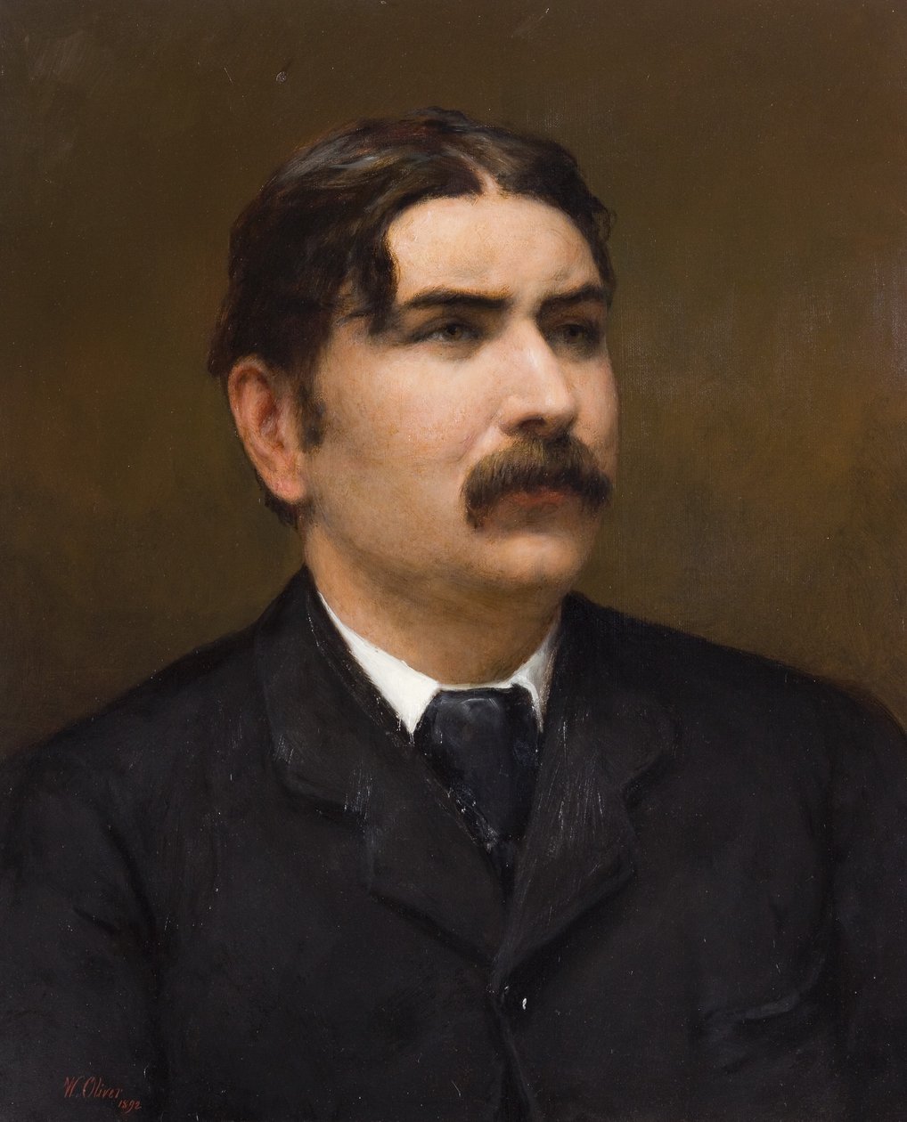 Sir E. Vincent Evans (1851-1934) af William Oliver