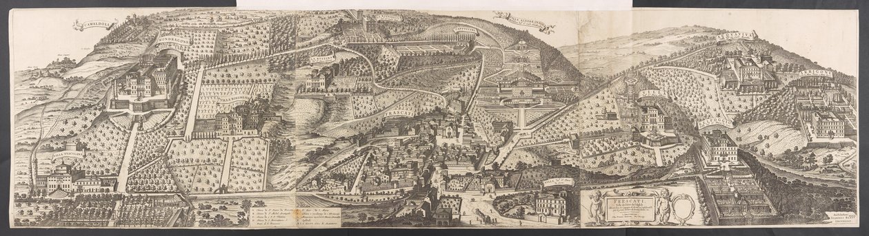 Udsigt over Datchet Bridge, træbroen, der strækker sig over Themsen hinsides af William Oram