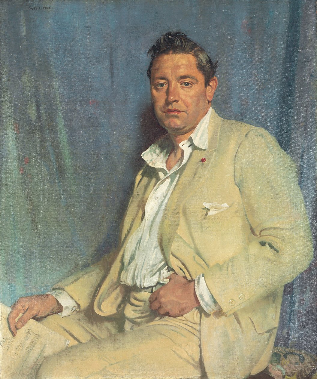 Grev John McCormack af William Orpen