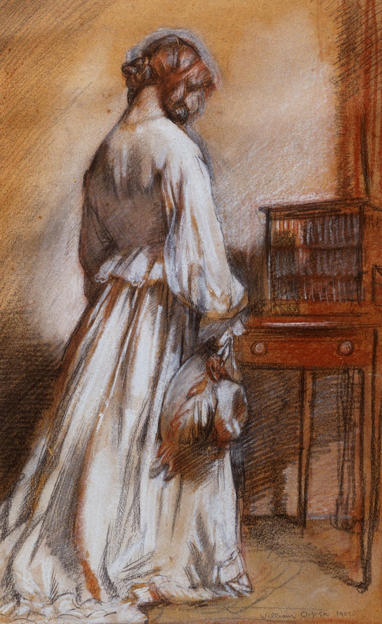 Interiør, Chelsea, 1901 af William Orpen