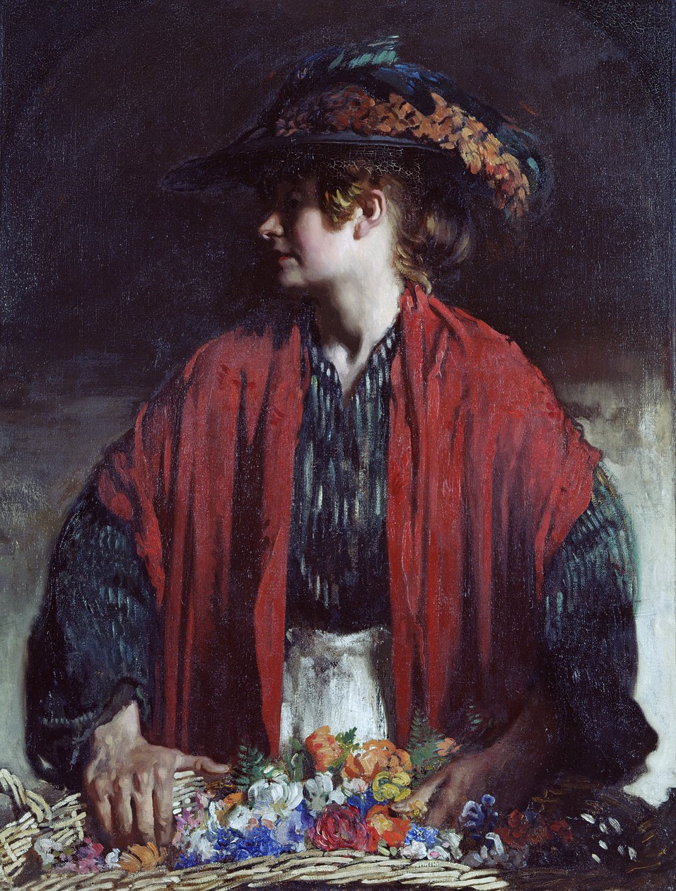 Lottie of Paradise Walk (olie på lærred) af William Orpen