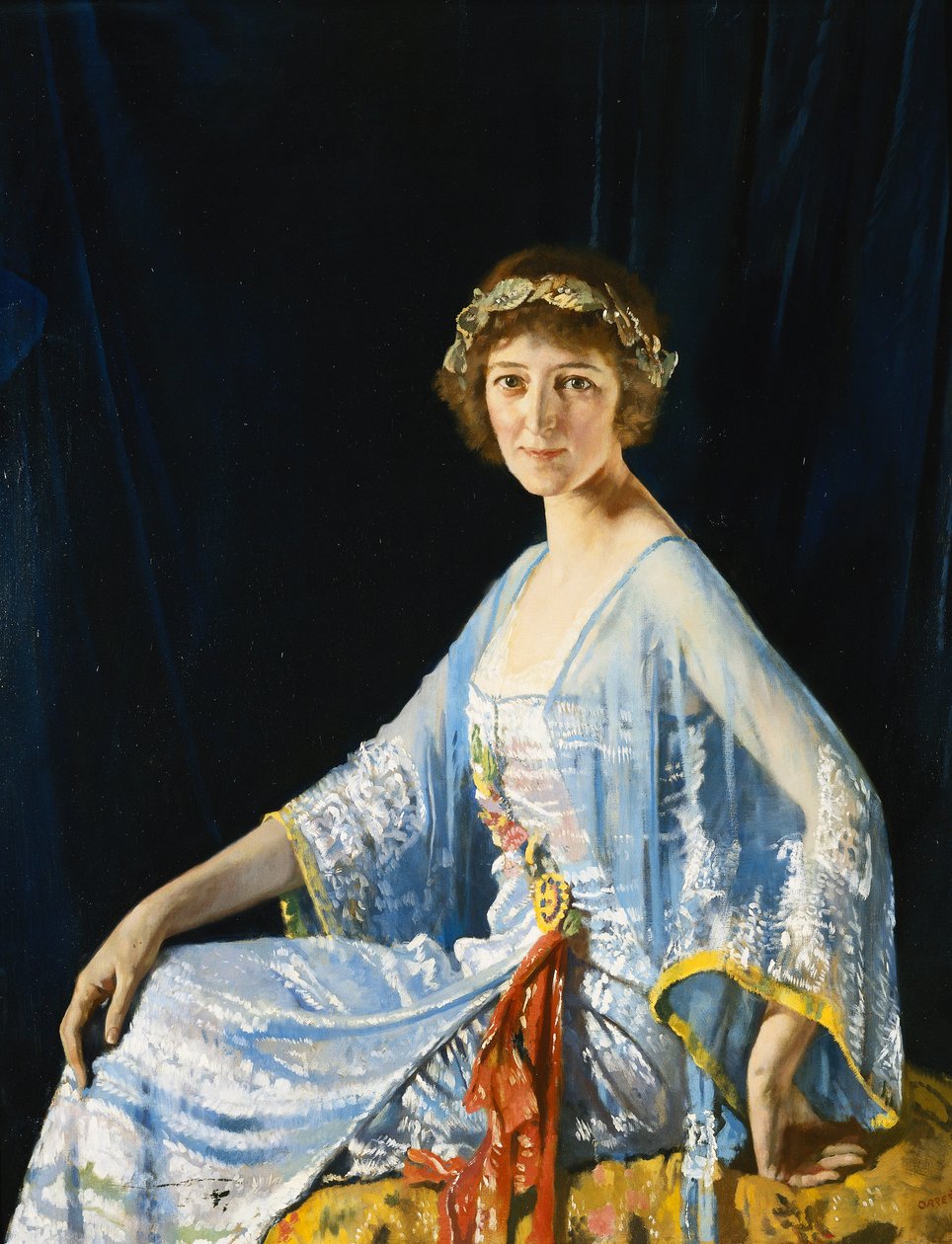 Fru Georgina Drum, 1920 af William Orpen