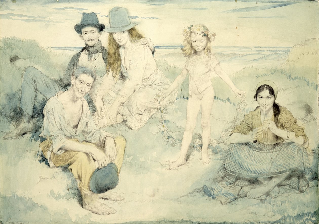 På den irske kyst af William Orpen