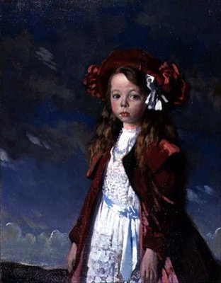 Portræt af Miss Harmsworth, udst.1933 af William Orpen