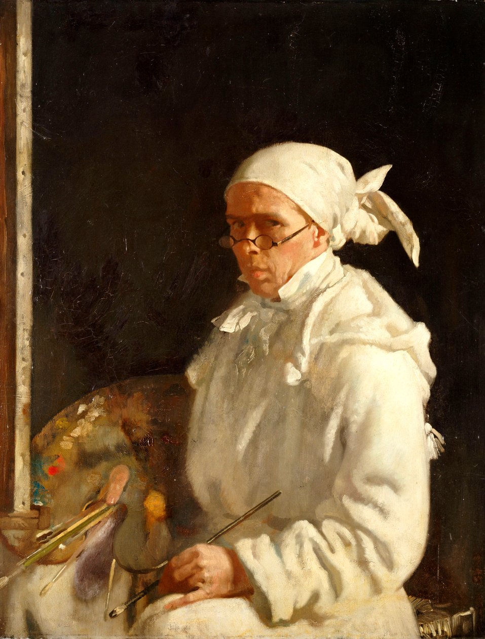 Maleren: Selvportræt med briller, 1907 af William Orpen