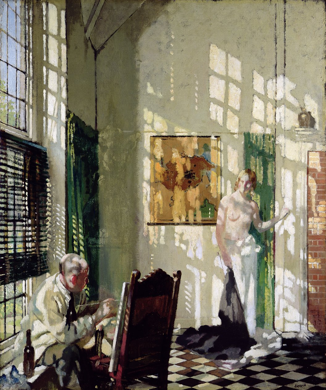 The Studio (olie på lærred) af William Orpen