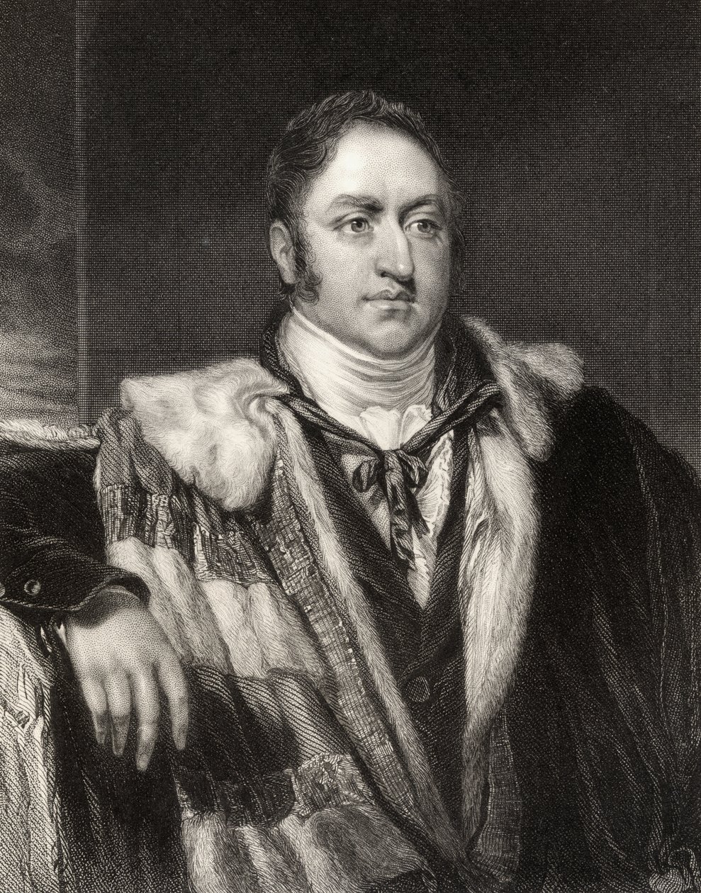 James Walter Grimston, 1. jarl af Verulam, graveret af H. Robinson, fra 