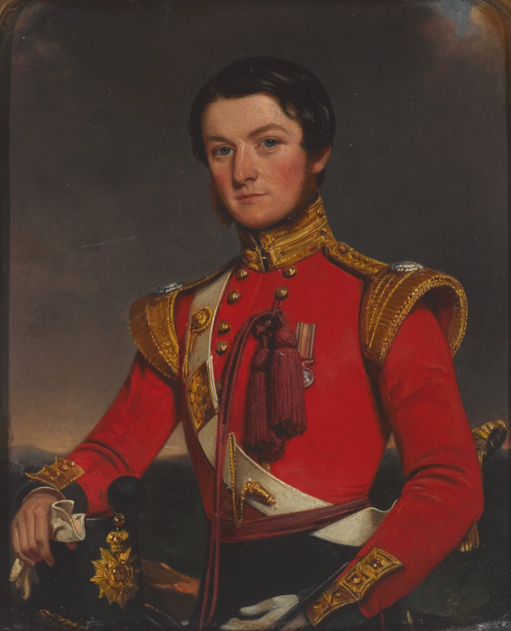 Løjtnant William Fleming, 45. (Nottinghamshire) Fodregiment af William Owen Harling
