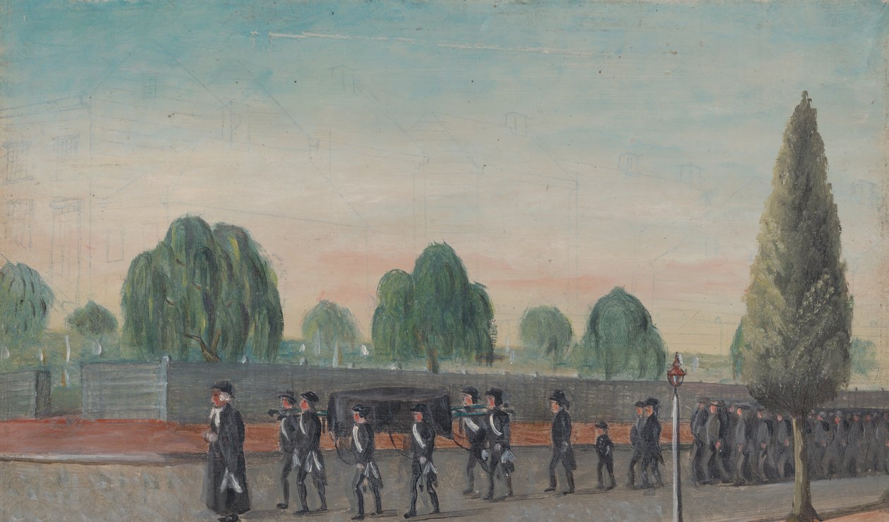Voksen begravelsesproces, 1870