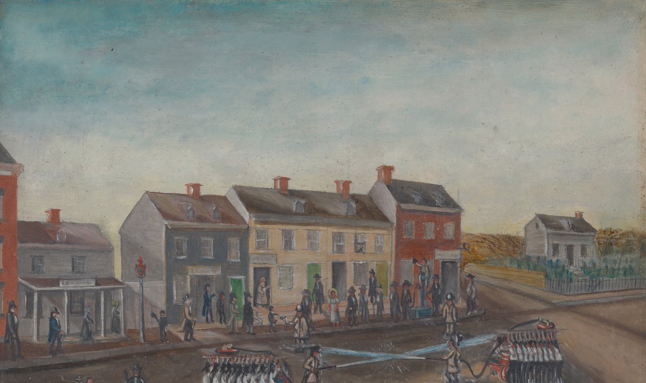 Brandmændenes Vaskedag, 1870