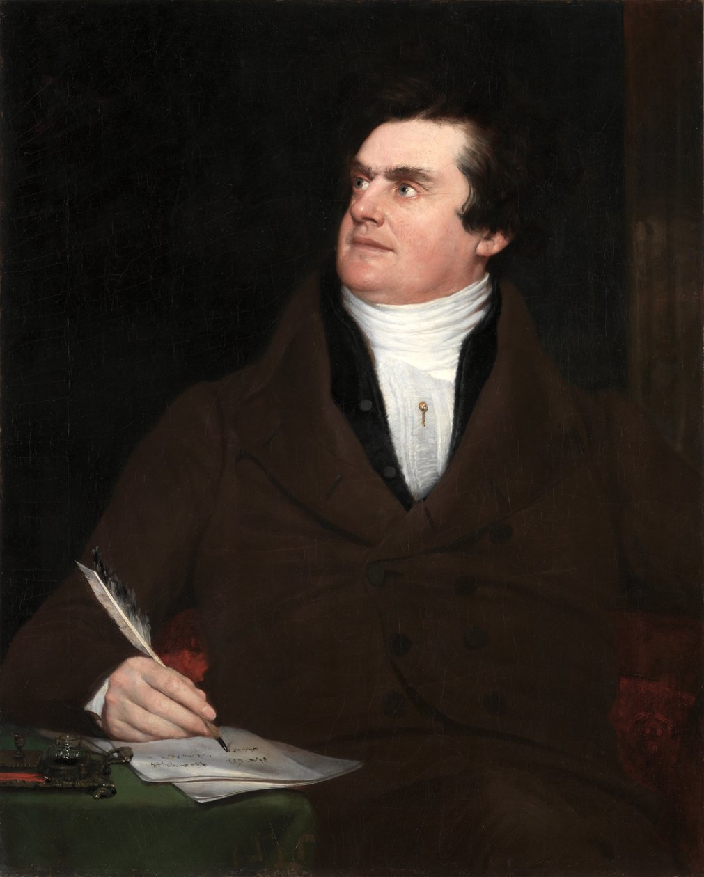 Oberst William Leete Stone af William Page