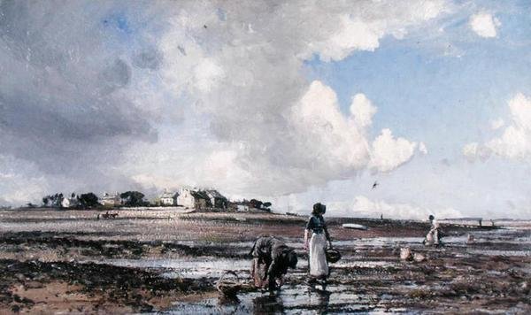 Muslingesamlere af William Page Atkinson Wells