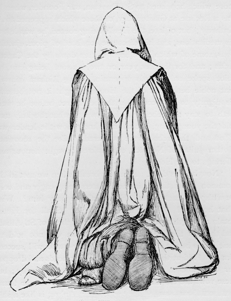 Munk af Sankt Benedikts Orden, c1897 af William Patten