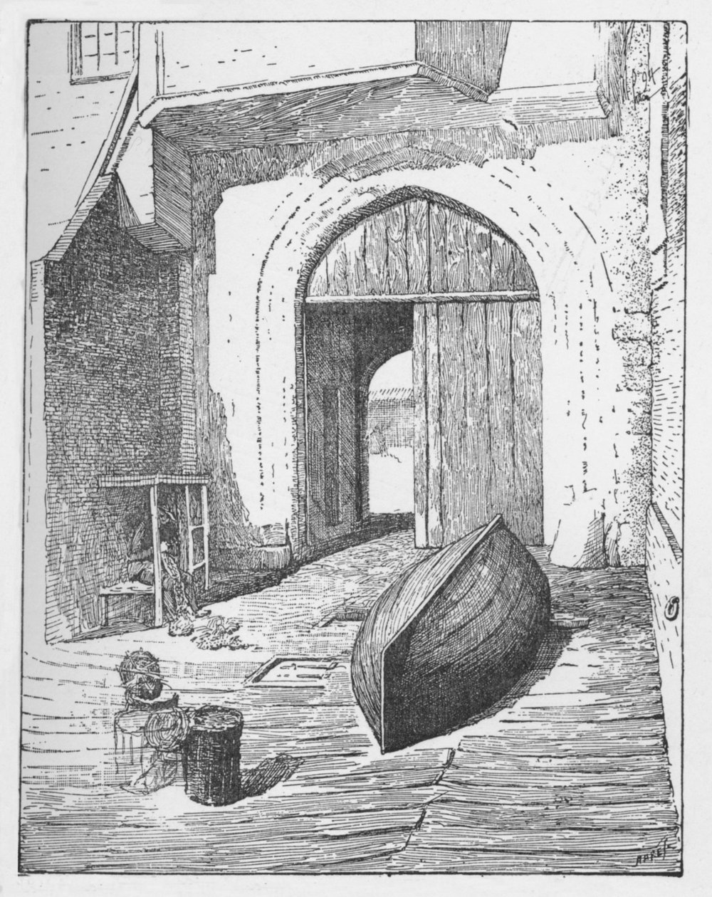 Vandporten, New Palace Yard, c1897 af William Patten