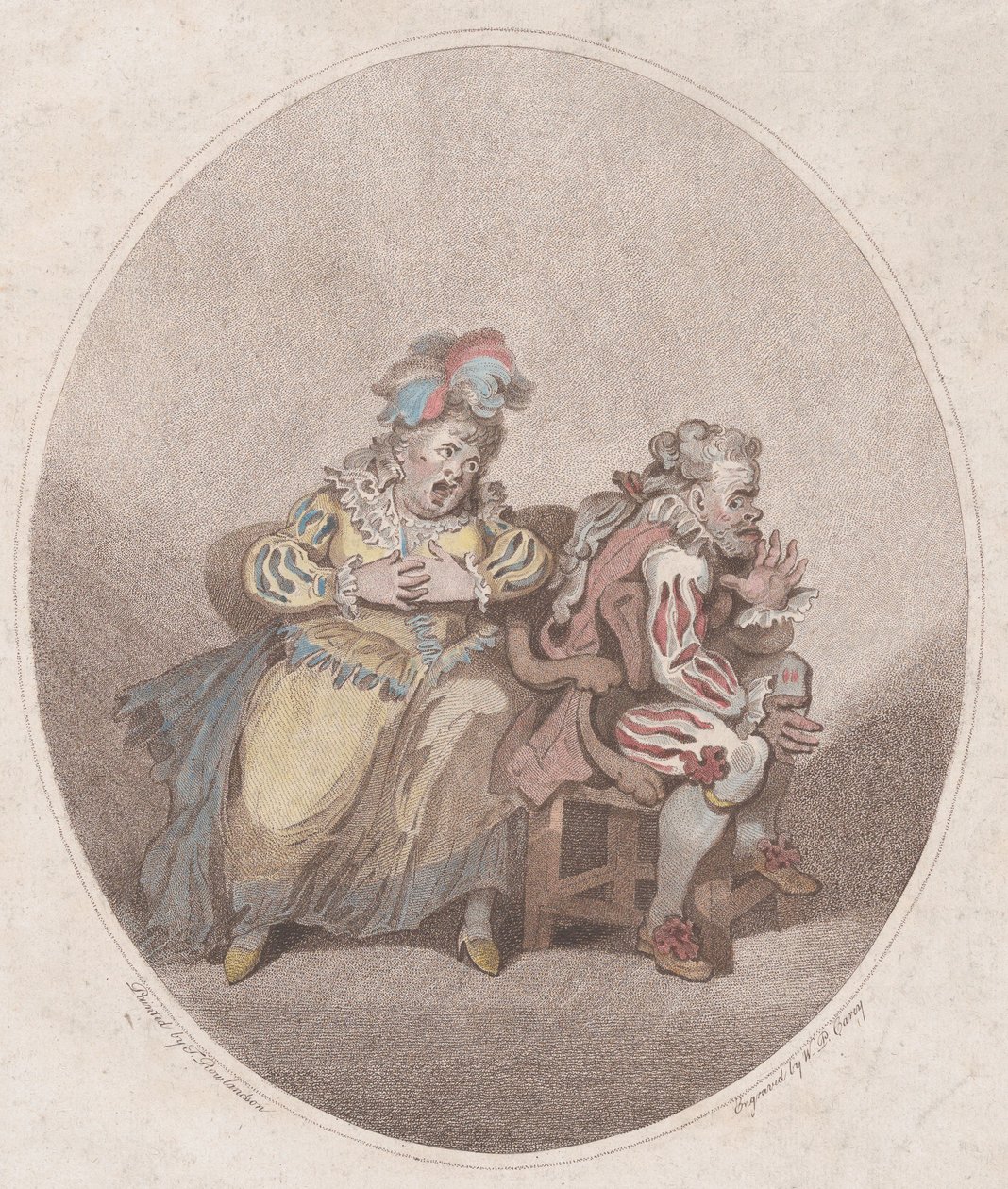 The Duenna & Little Isaac, 1. april 1784. af William Paulet Carey