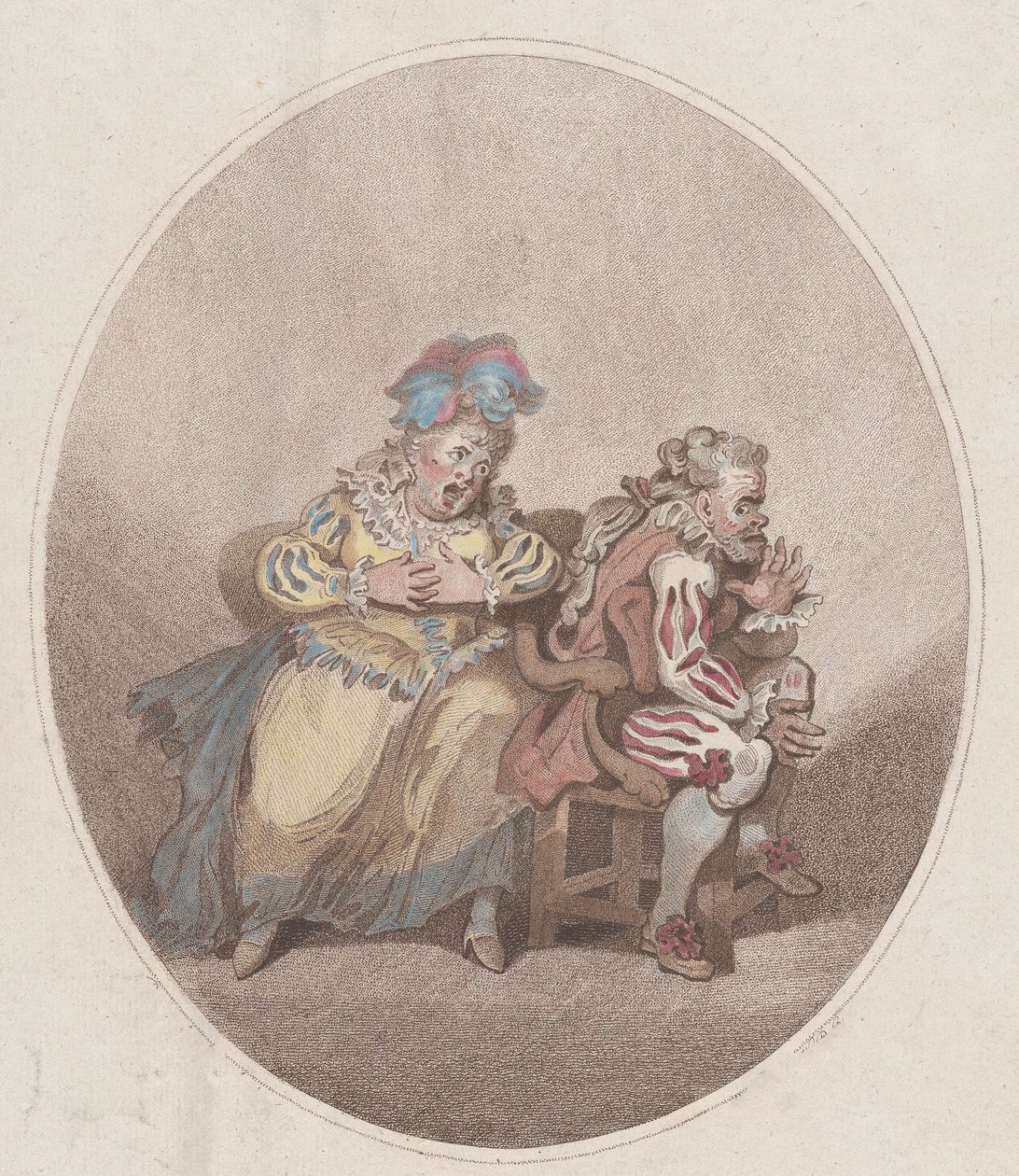 The Duenna & Little Isaac, 1. april 1784. af William Paulet Carey