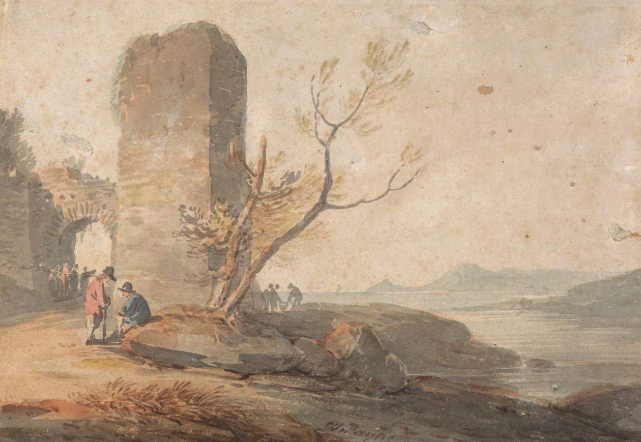Figurer af en ødelagt Bue af William Payne