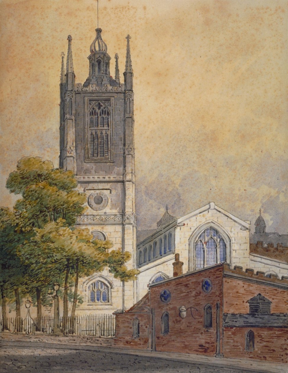 Church of St Margaret, Westminster, London, c1810 af William Pearson