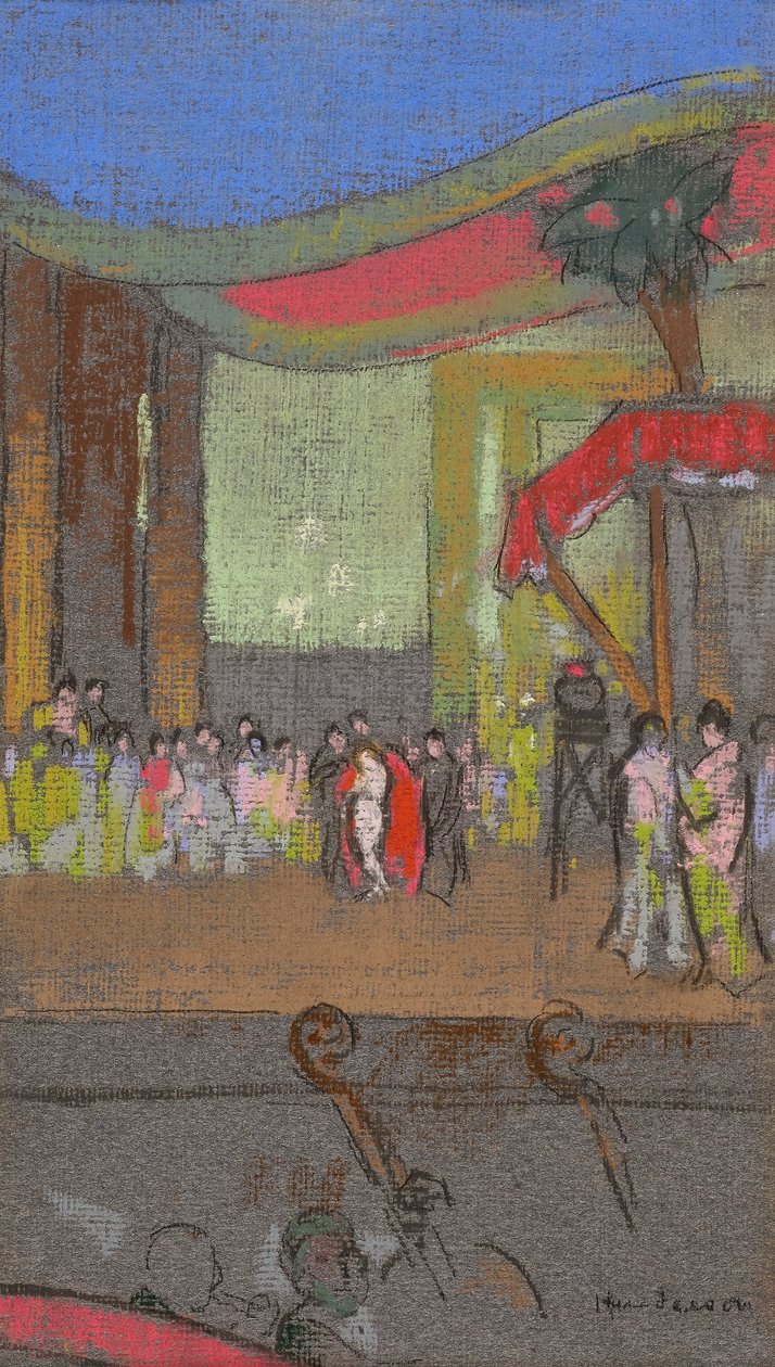 Scenografi til opera af William Penhallow Henderson