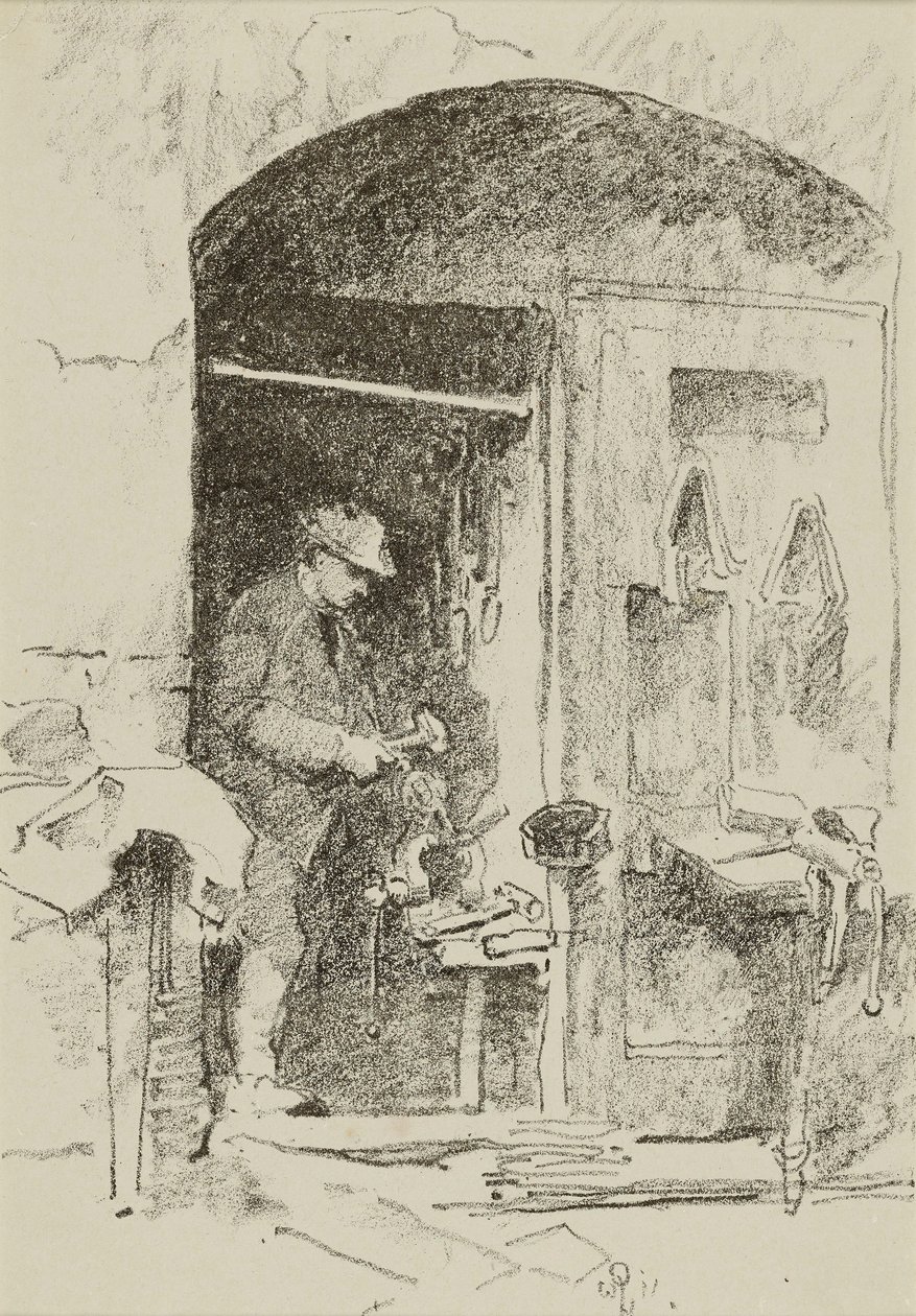Jernarbejderen af William Penhallow Henderson