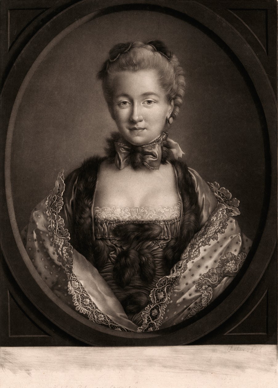 Grevinde Natalia Petrovna Chernichev af William Pether