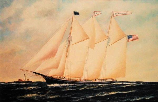 Kommandøren (olie på lærred) af William Pierce Stubbs