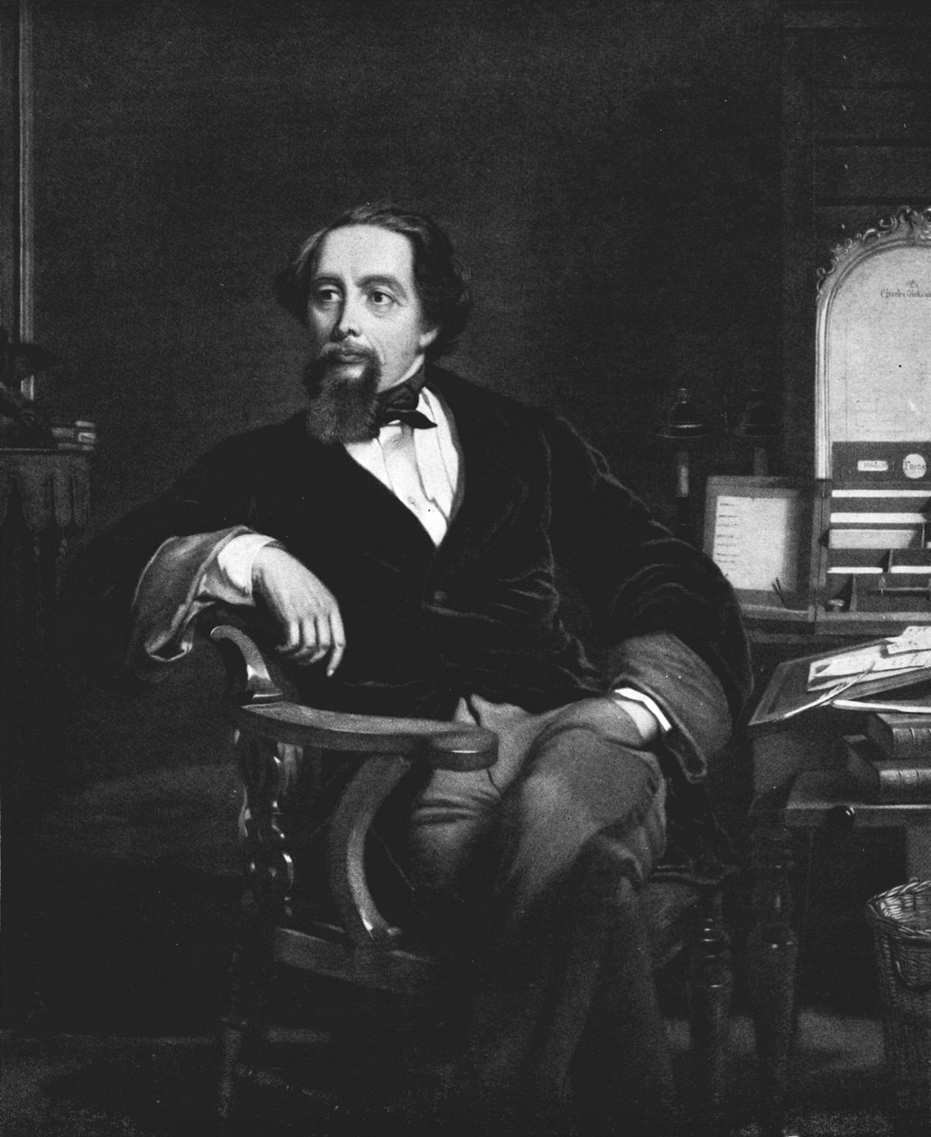 Charles Dickens 1812-1870, 1859, 1912 af William Powell Frith