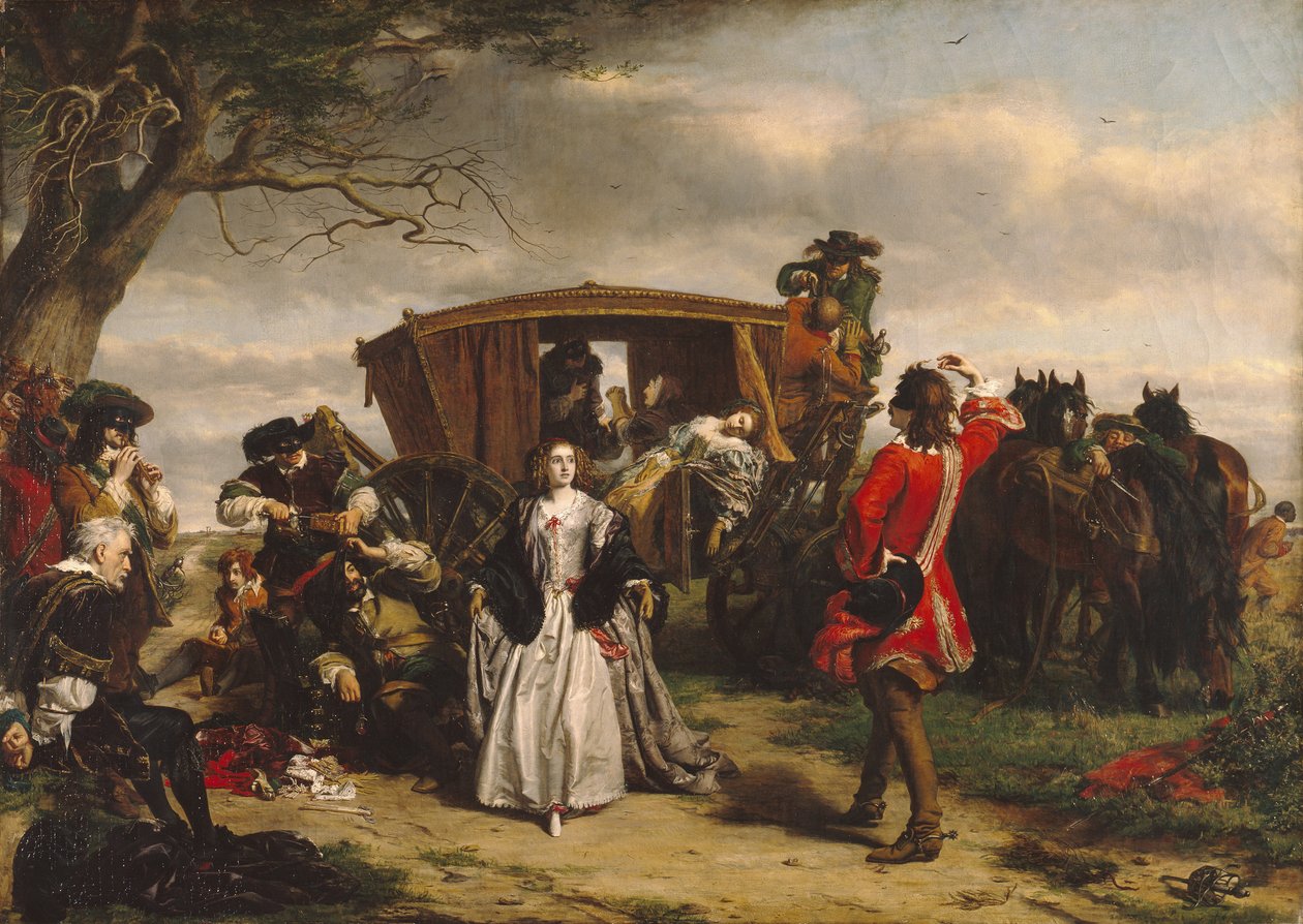 Claude Duval, illustration fra 
