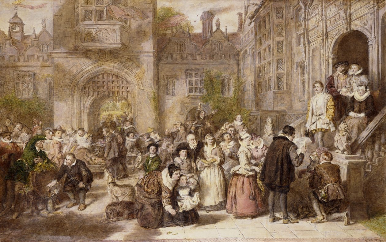 Kommer af alder i gammel tid, 1907 af William Powell Frith