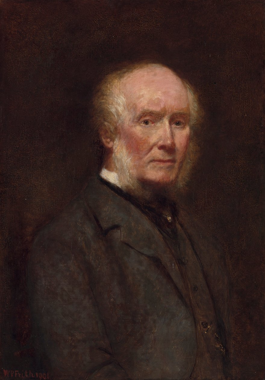 Selvportræt i en alder af 83 af William Powell Frith