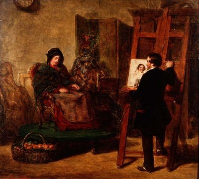Den søvnige model af William Powell Frith