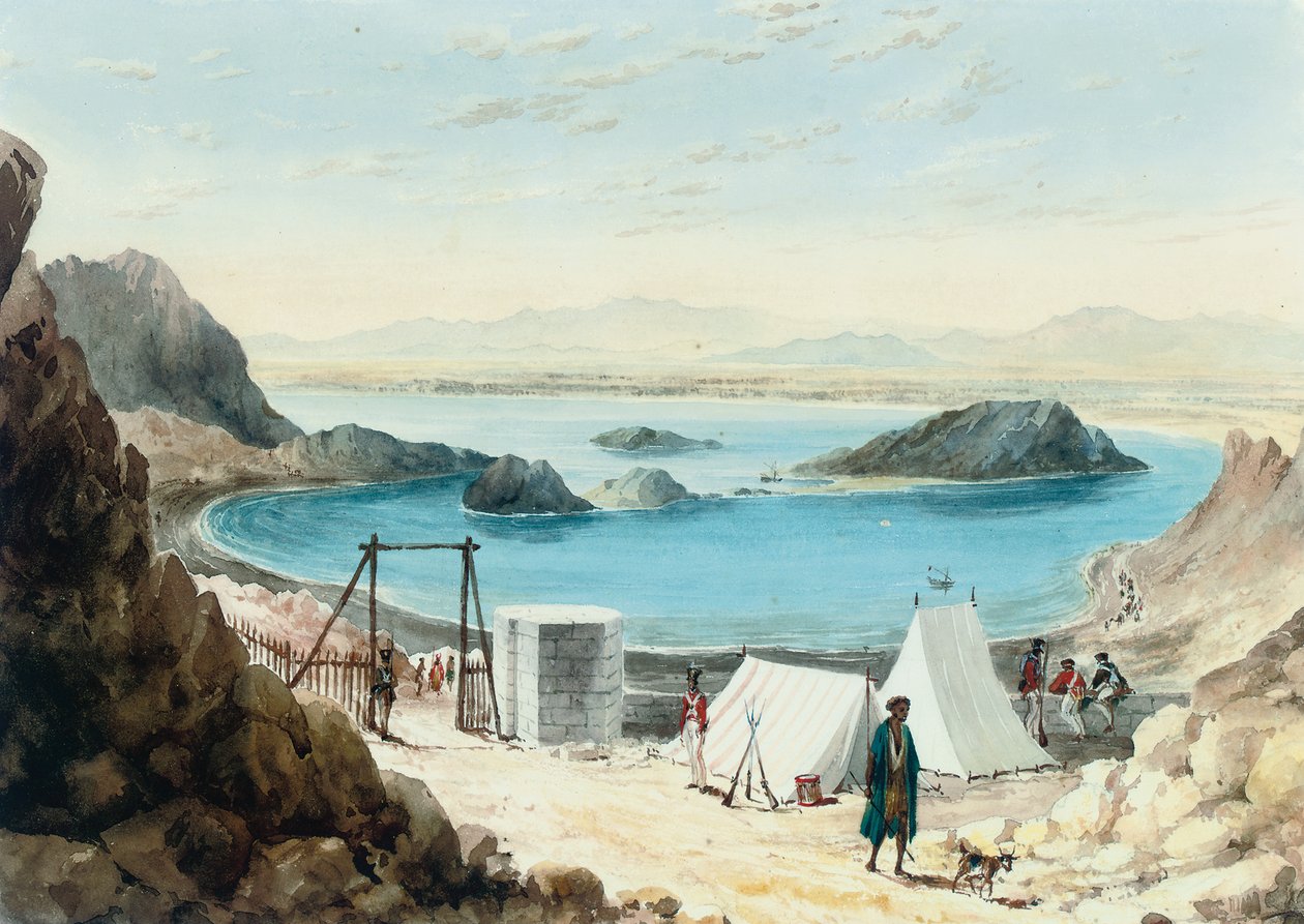 Aden Havn af William Prinsep