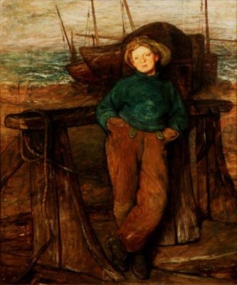 En Fisher Boy af William Quiller Orchardson