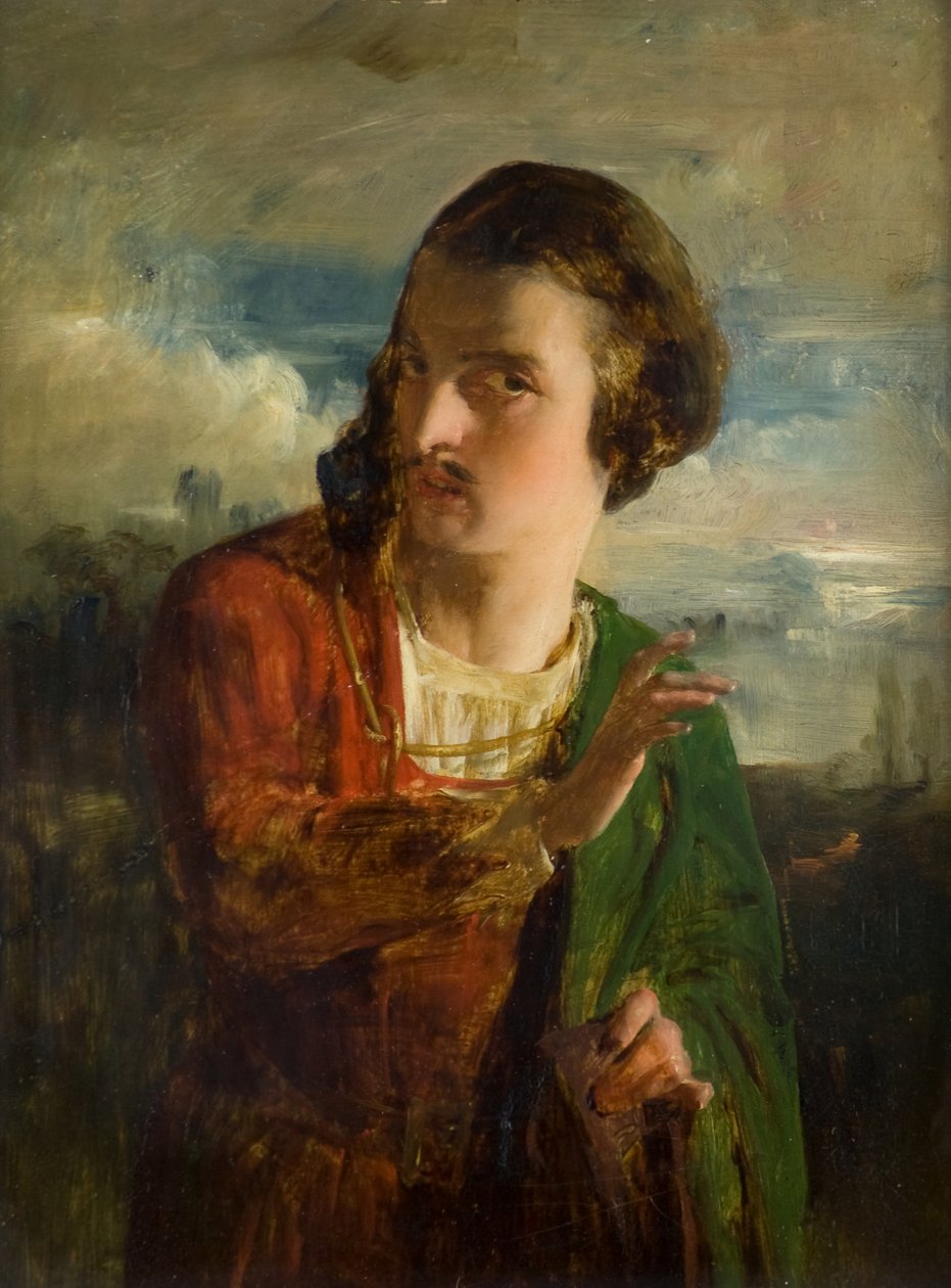 Selvportræt, ca. 1853 (olie på panel) af William Quiller Orchardson