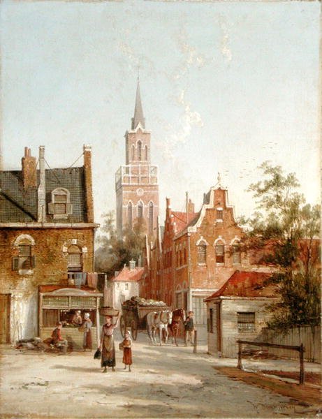 St. Johns, Breda (olie på lærred) af William R. Dommersen