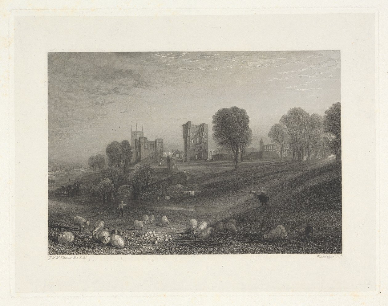 Ashby de la Zouch, Leicestershire af William Radclyffe
