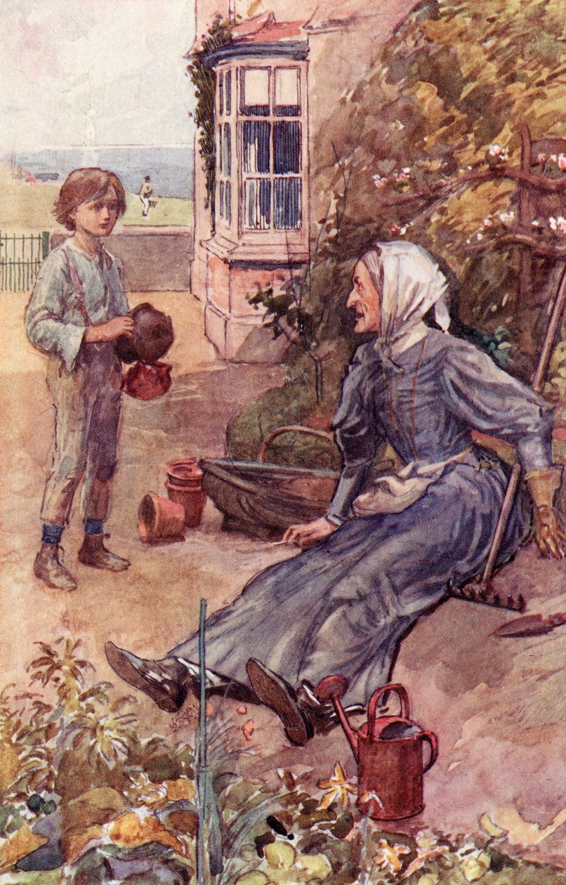 David og hans store tante, frontbillede fra 