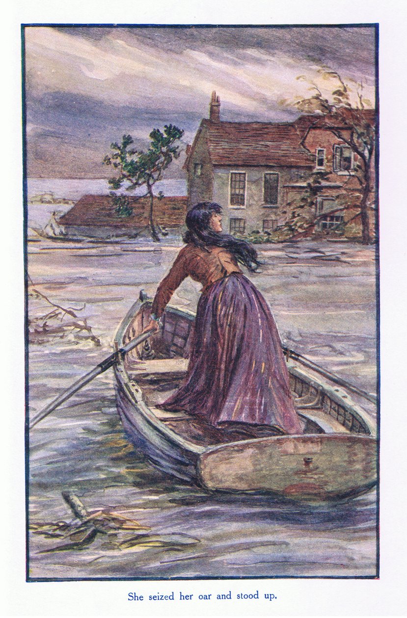 Hun greb sin årer og rejste sig op, 1930