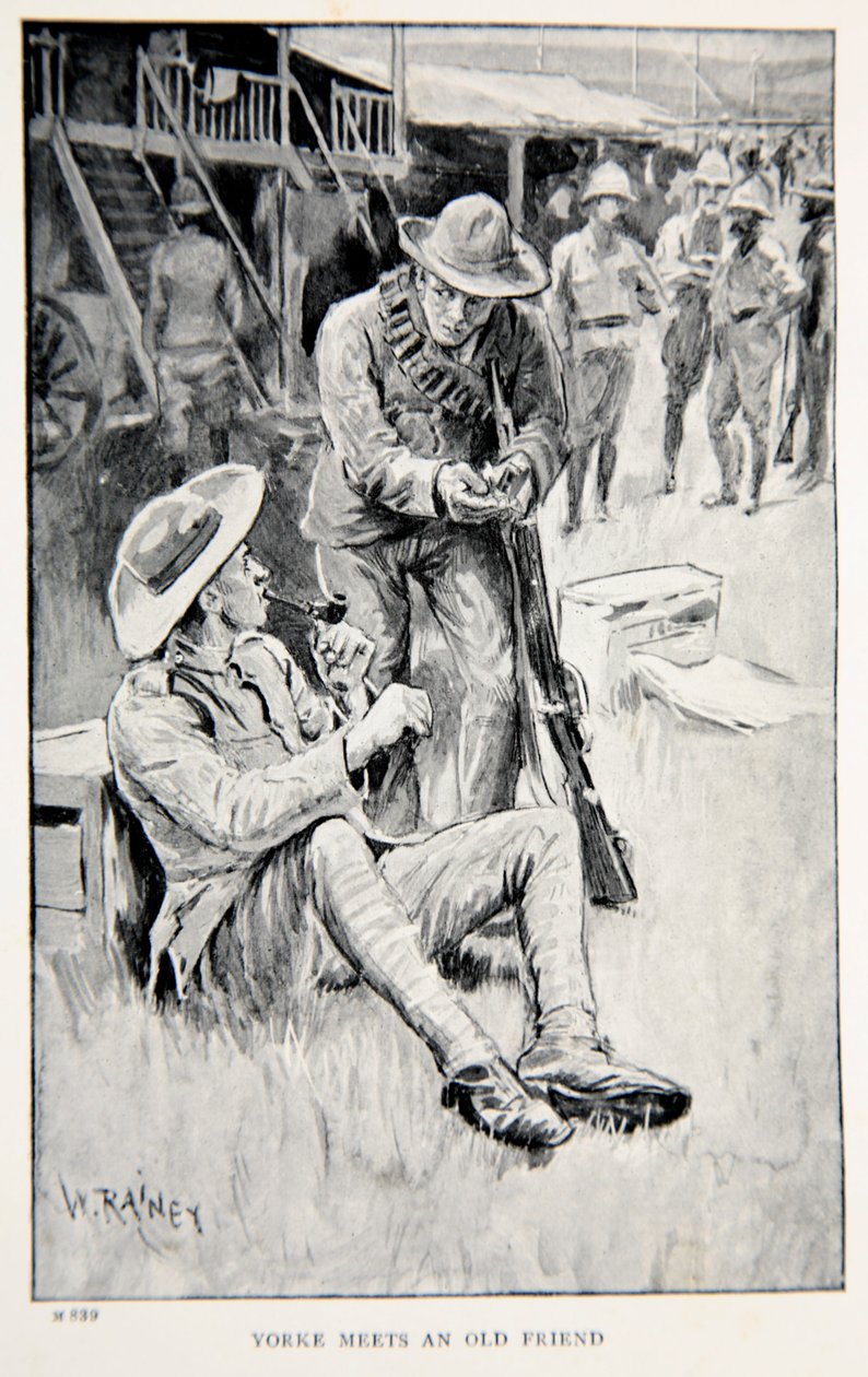 Yorke møder en gammel ven, en illustration fra 